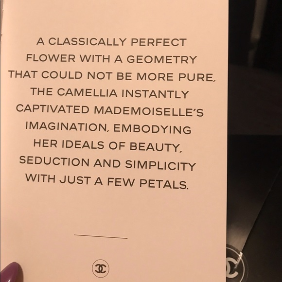 RARE CHANEL Camellia Metal Bookmark - Picture 7 of 9